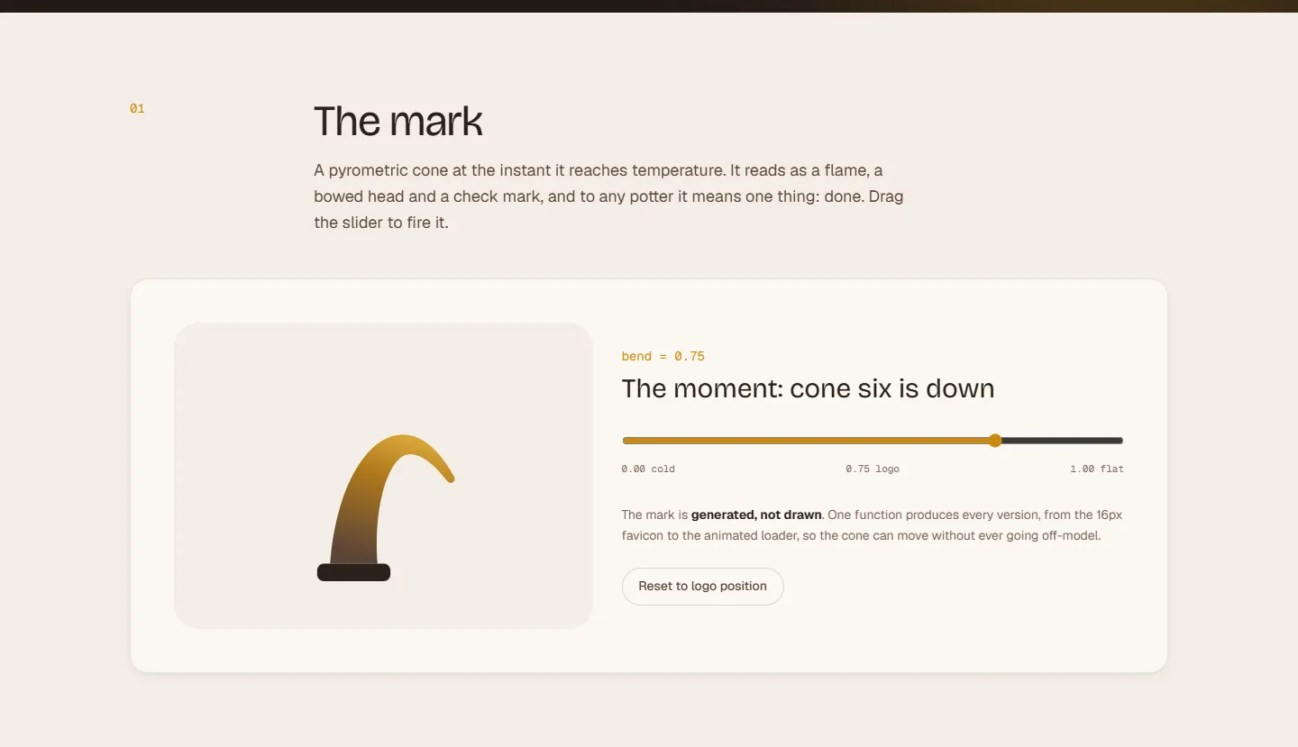 The mark