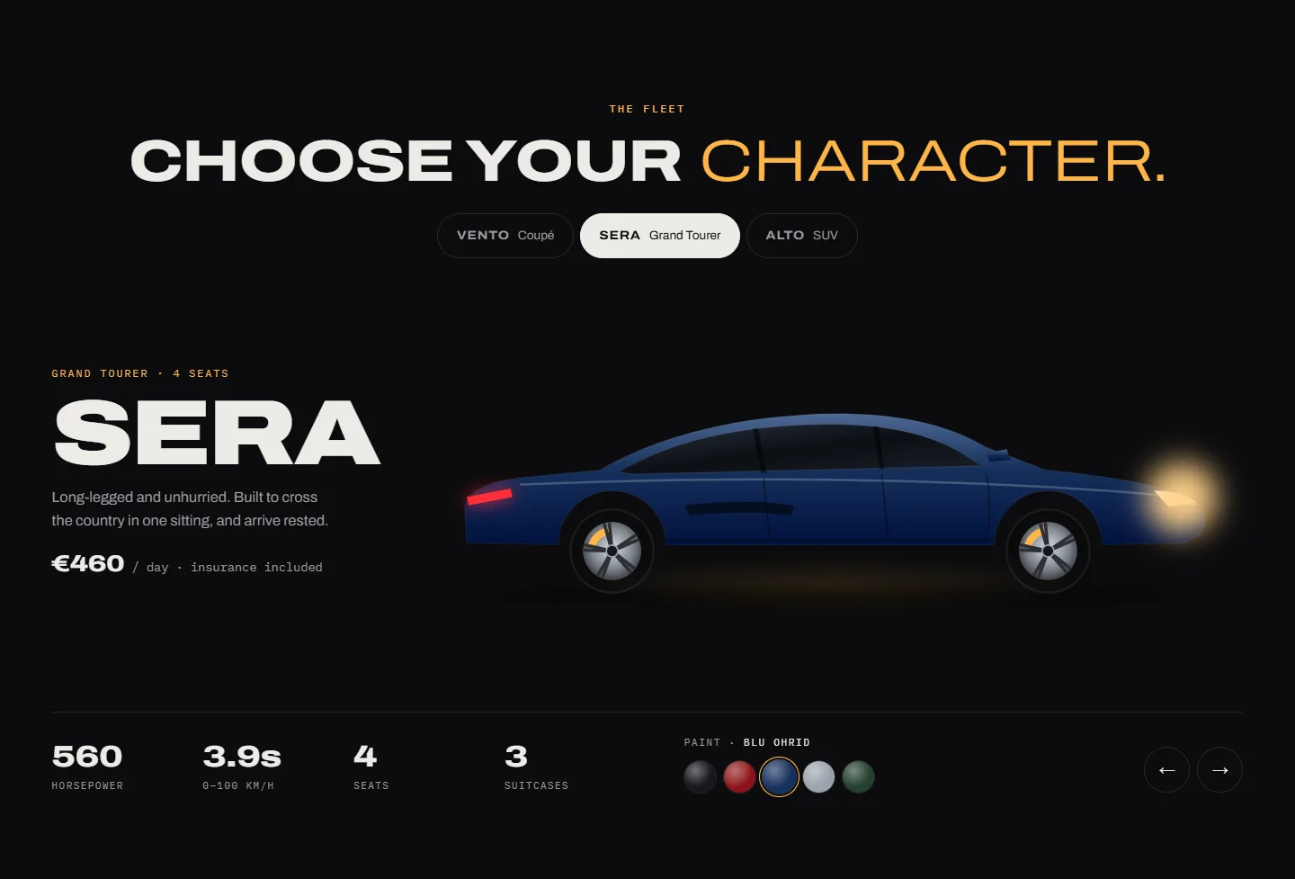Sera · Grand Tourer