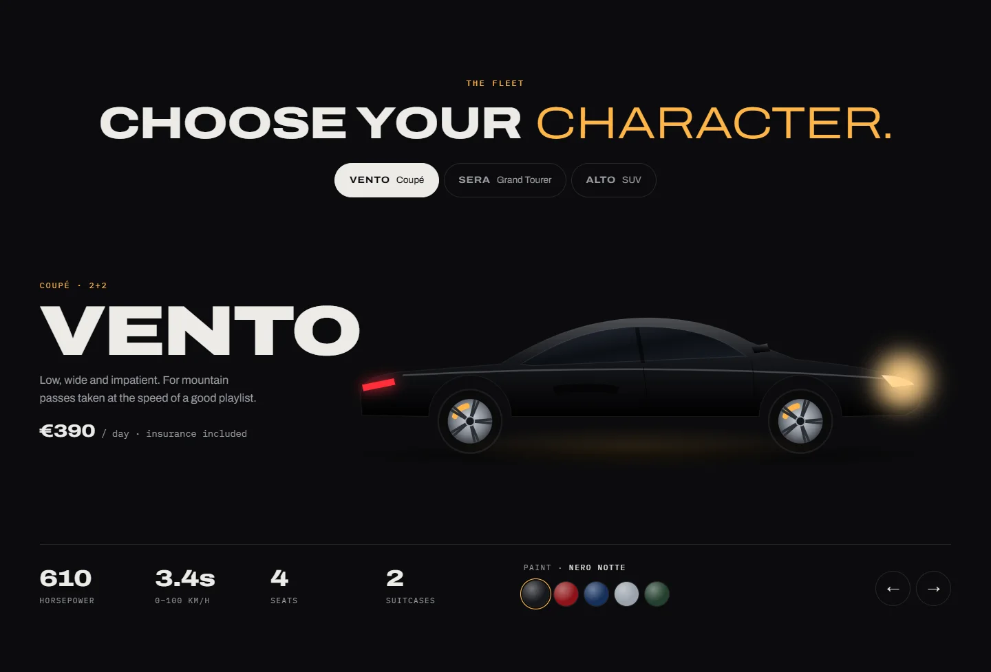 Vento · Coupé