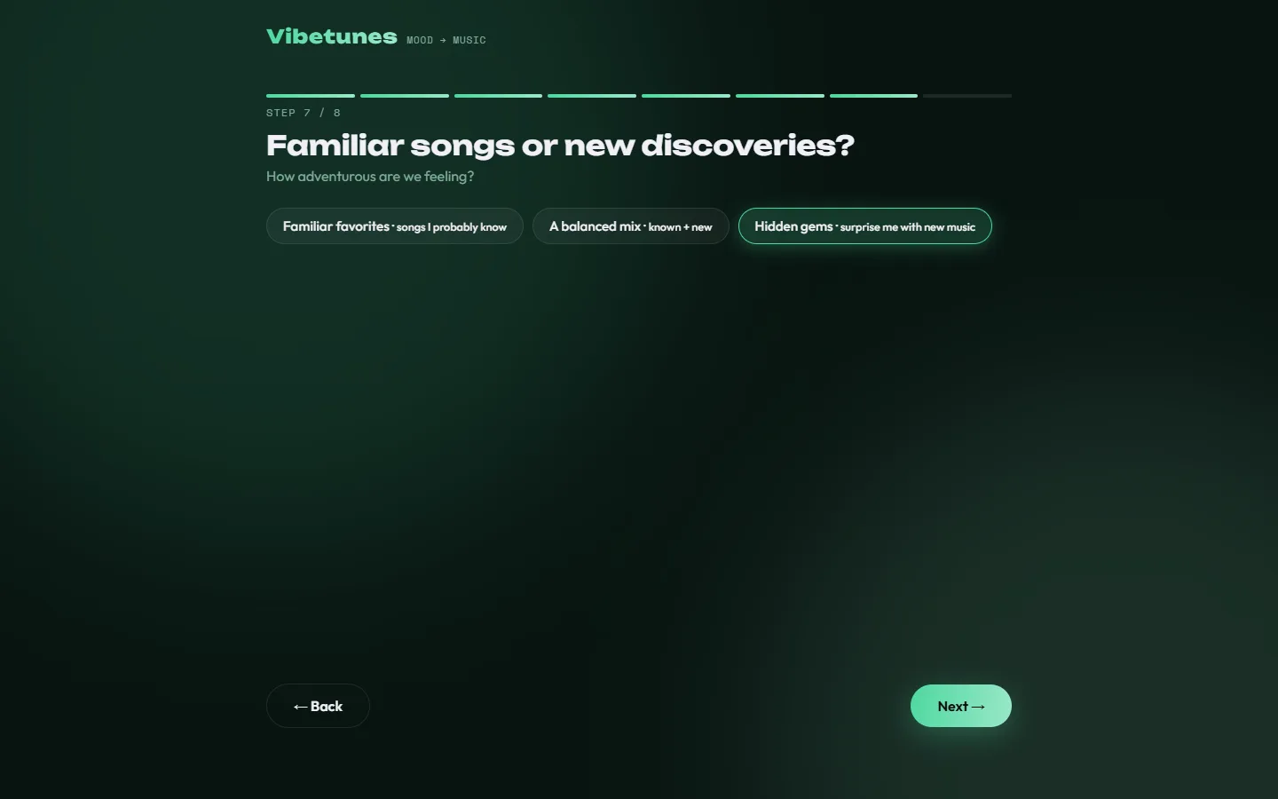 Familiar or new
