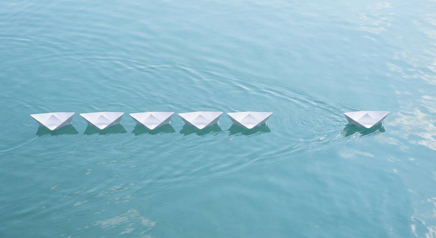 Visual wall vs. Information slope